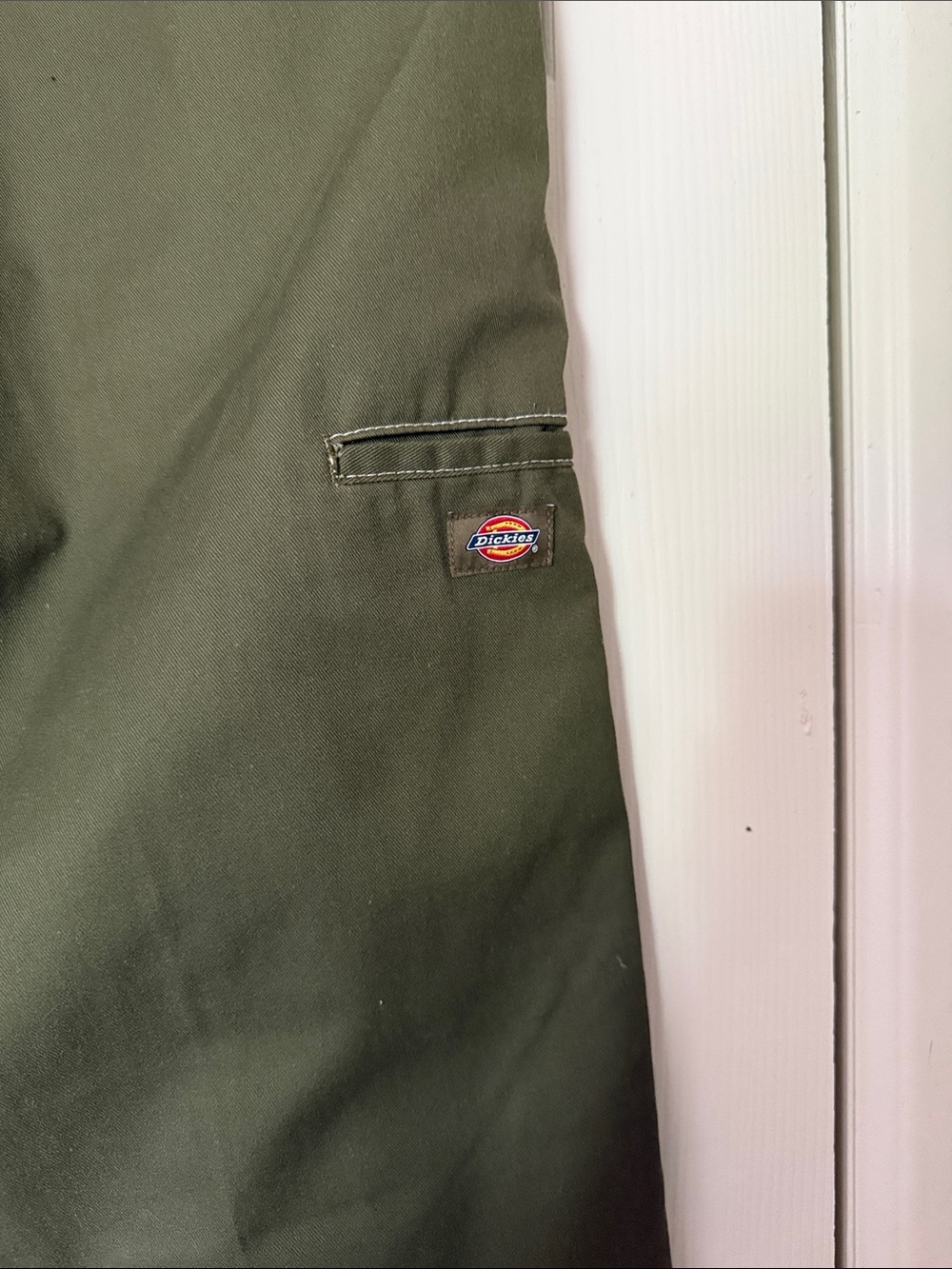 Dickies Olive Work Chinos - Picture 5 of 6